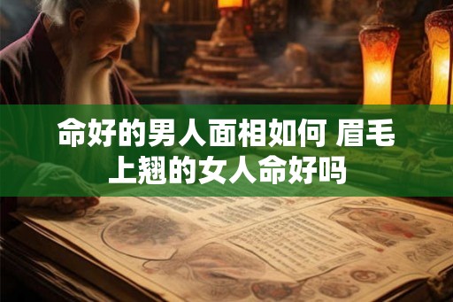 命好的男人面相如何 眉毛上翘的女人命好吗