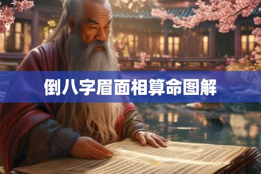 倒八字眉面相算命图解