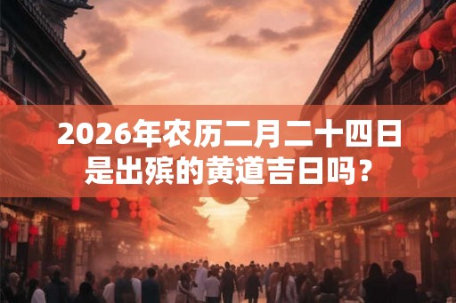 2026年农历二月二十四日是出殡的黄道吉日吗？