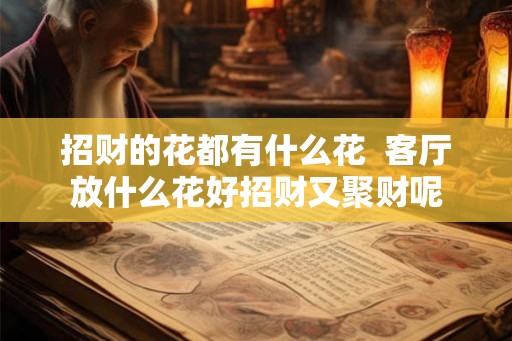 招财的花都有什么花  客厅放什么花好招财又聚财呢