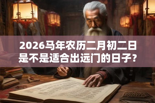 2026马年农历二月初二日是不是适合出远门的日子？