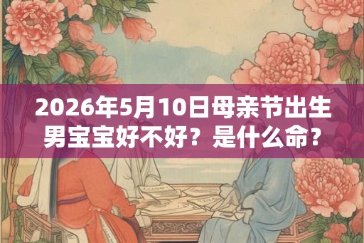 2026年5月10日母亲节出生男宝宝好不好？是什么命？