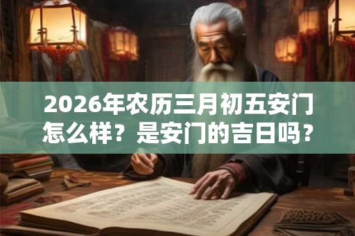 2026年农历三月初五安门怎么样？是安门的吉日吗？