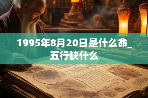 1995年8月20日是什么命_五行缺什么