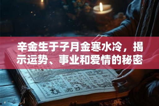 辛金生于子月金寒水冷,揭示运势、事业和爱情的秘密 辛金生于子月金寒水冷,揭示运势、事业和爱情的秘密