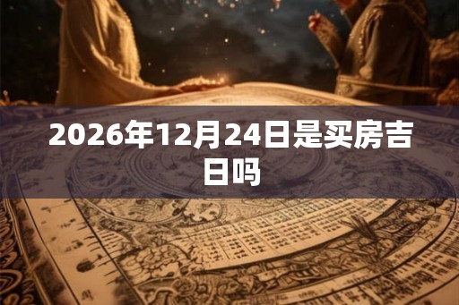 2026年12月24日是买房吉日吗