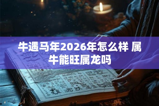 牛遇马年2026年怎么样 属牛能旺属龙吗