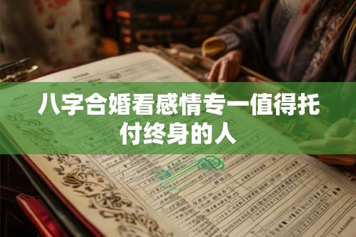 八字合婚看感情专一值得托付终身的人 八字合婚看感情专一值得托付终身的人
