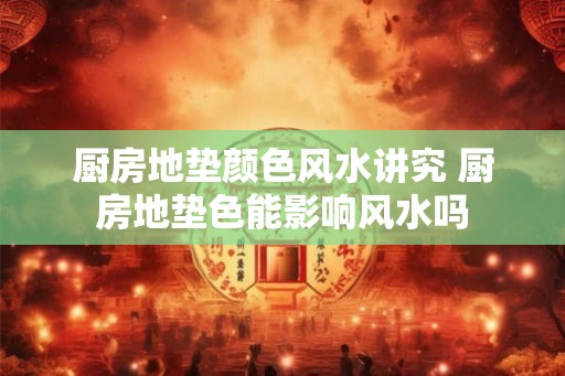 厨房地垫颜色风水讲究 厨房地垫色能影响风水吗 厨房地垫颜色风水讲究 厨房地垫色能影响风水吗