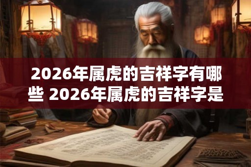 2026年属虎的吉祥字有哪些 2026年属虎的吉祥字是什么 2026年属虎的吉祥字有哪些 2026年属虎的吉祥字是什么