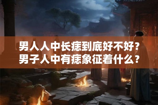 男人人中长痣到底好不好?男子人中有痣象征着什么? 男人人中长痣到底好不好?男子人中有痣象征着什么?
