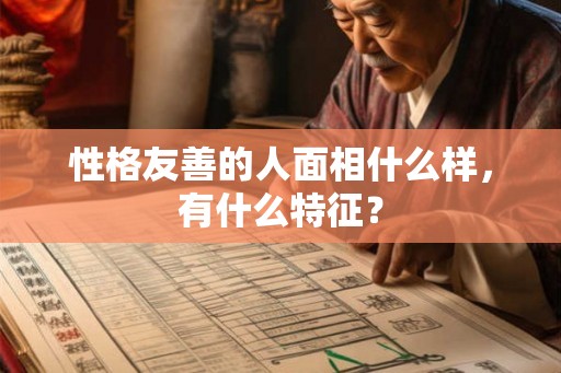 性格友善的人面相什么样,有什么特征? 性格友善的人面相什么样,有什么特征?