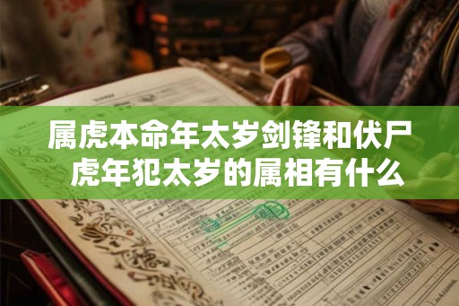 属虎本命年太岁剑锋和伏尸  虎年犯太岁的属相有什么