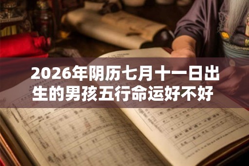 2026年阴历七月十一日出生的男孩五行命运好不好 命理解析