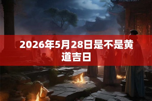 2026年5月28日是不是黄道吉日