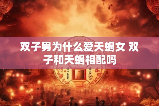 双子男为什么爱天蝎女 双子和天蝎相配吗