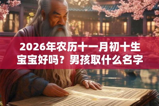 2026年农历十一月初十生宝宝好吗？男孩取什么名字吉利？