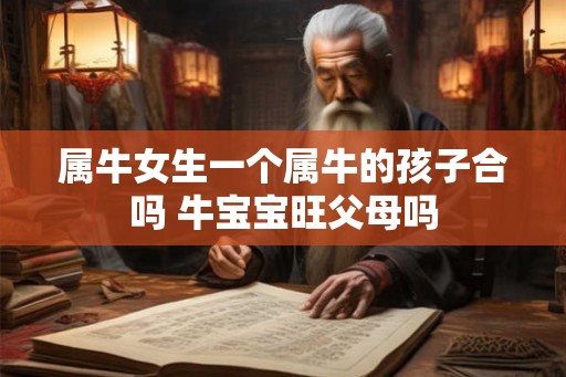 属牛女生一个属牛的孩子合吗 牛宝宝旺父母吗