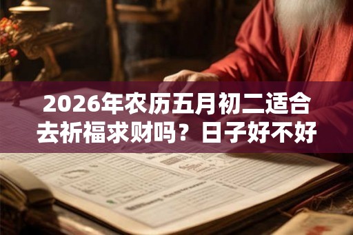 2026年农历五月初二适合去祈福求财吗？日子好不好？