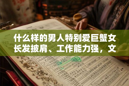 什么样的男人特别爱巨蟹女长发披肩、工作能力强，文静善良