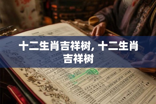 十二生肖吉祥树, 十二生肖吉祥树