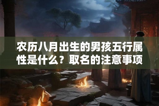 农历八月出生的男孩五行属性是什么?取名的注意事项你知道吗? 农历八月出生的男孩五行属性是什么?取名的注意事项你知道吗?