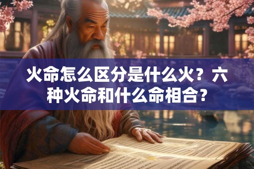 火命怎么区分是什么火？六种火命和什么命相合？
