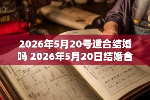 2026年5月20号适合结婚吗 2026年5月20日结婚合适吗