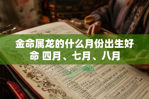 金命属龙的什么月份出生好命 四月、七月、八月 金命属龙的什么月份出生好命 四月、七月、八月