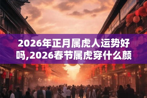 2026年正月属虎人运势好吗,2026春节属虎穿什么颜色旺运