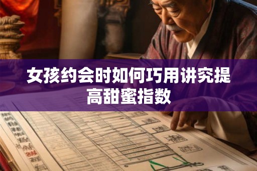 女孩约会时如何巧用讲究提高甜蜜指数 女孩约会时如何巧用讲究提高甜蜜指数