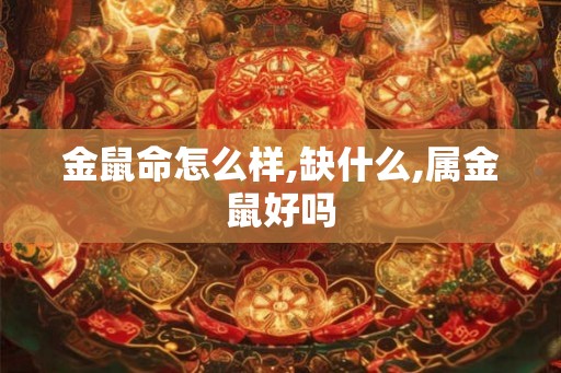 金鼠命怎么样,缺什么,属金鼠好吗