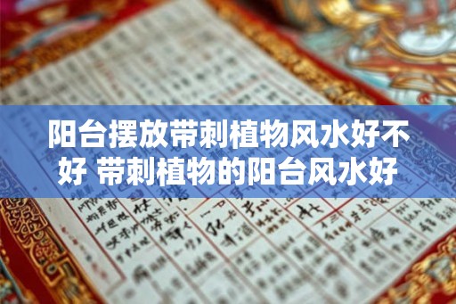阳台摆放带刺植物风水好不好 带刺植物的阳台风水好吗