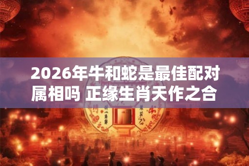 2026年牛和蛇是最佳配对属相吗 正缘生肖天作之合