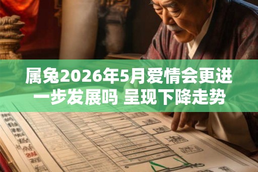 属兔2026年5月爱情会更进一步发展吗 呈现下降走势