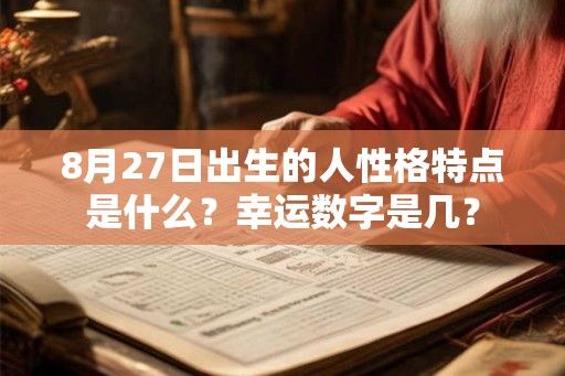 8月27日出生的人性格特点是什么？幸运数字是几？