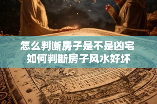 怎么判断房子是不是凶宅 如何判断房子风水好坏