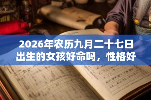 2026年农历九月二十七日出生的女孩好命吗，性格好不好？