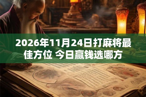 2026年11月24日打麻将最佳方位 今日赢钱选哪方