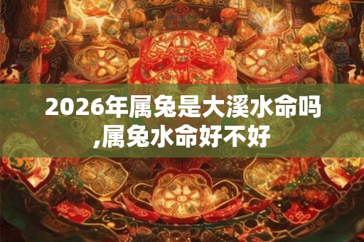 2026年属兔是大溪水命吗,属兔水命好不好 2026年属兔是大溪水命吗,属兔水命好不好