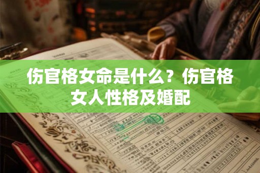 伤官格女命是什么?伤官格女人性格及婚配 伤官格女命是什么?伤官格女人性格及婚配
