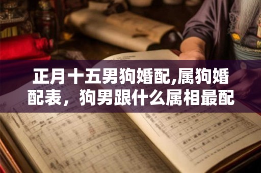 正月十五男狗婚配,属狗婚配表，狗男跟什么属相最配