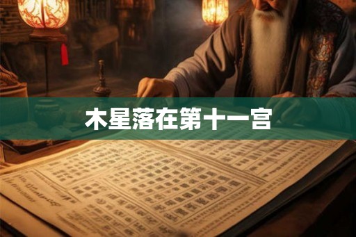 木星落在第十一宫