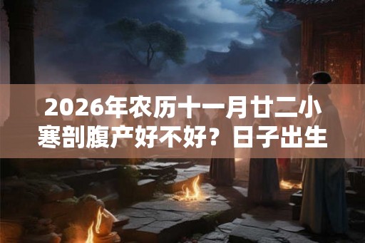 2026年农历十一月廿二小寒剖腹产好不好？日子出生宝宝命运？