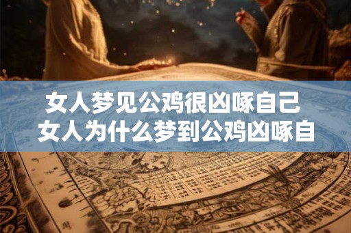 女人梦见公鸡很凶啄自己 女人为什么梦到公鸡凶啄自己