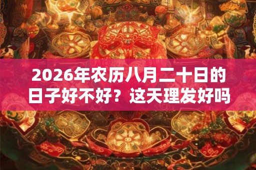 2026年农历八月二十日的日子好不好?这天理发好吗? 2026年农历八月二十日的日子好不好?这天理发好吗?
