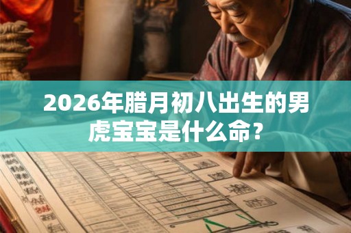 2026年腊月初八出生的男虎宝宝是什么命？