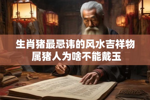 生肖猪最忌讳的风水吉祥物 属猪人为啥不能戴玉