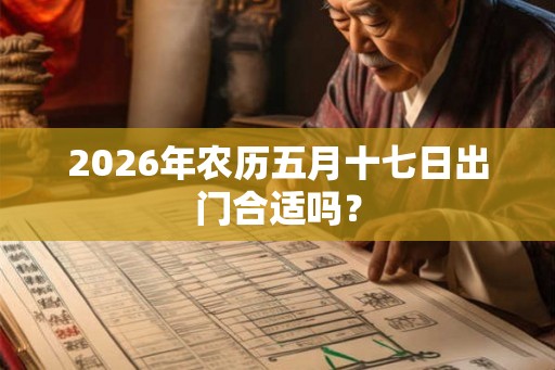 2026年农历五月十七日出门合适吗? 2026年农历五月十七日出门合适吗?