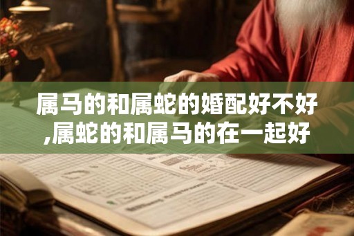 属马的和属蛇的婚配好不好,属蛇的和属马的在一起好吗